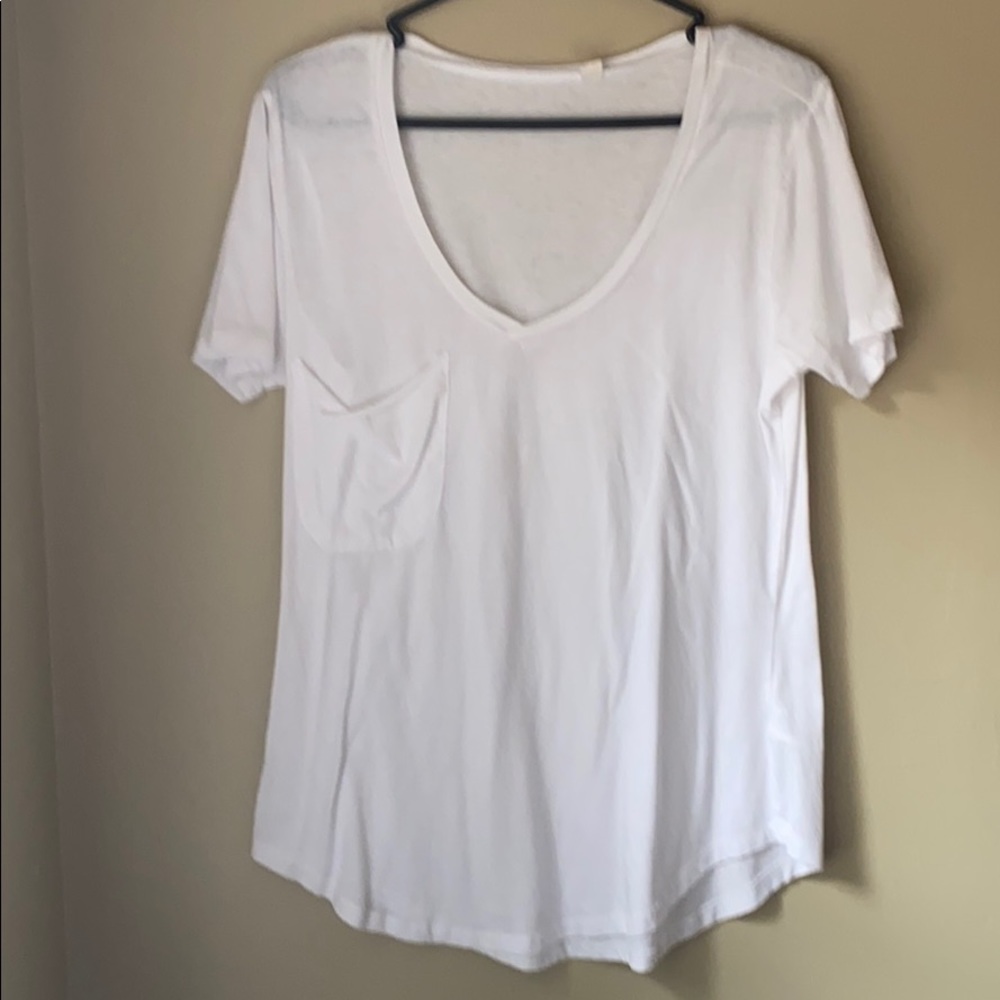White Crow white v-neck